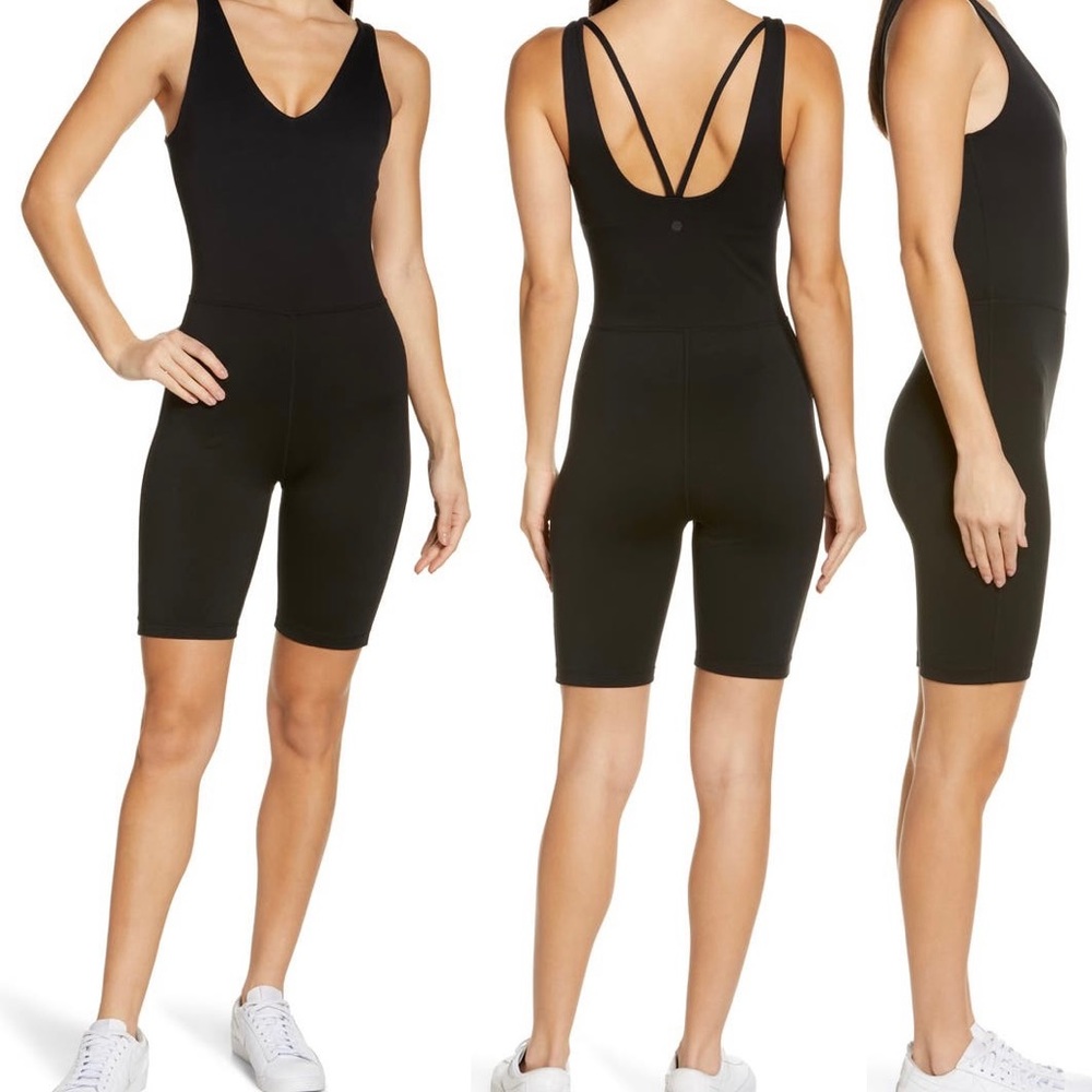 Zella Renew Bike Shorts Bodysuit